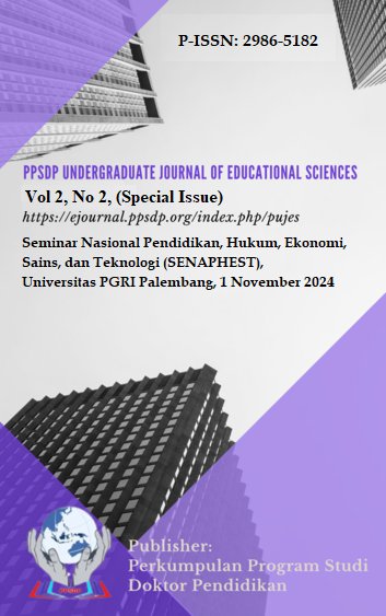 					View Vol. 2 No. 2 (2025): PPSDP Undergraduate Journal of Educational Sciences (Special (Issue)
				